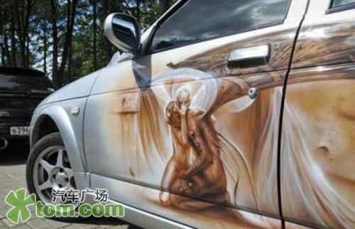 街头<em>大胆</em>疯狂的成人汽车<em>艺术</em>-汽车频道-和讯网