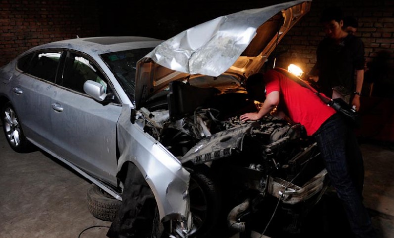 北京消费者18万拍得奥迪拼装车A5头A4身S5尾