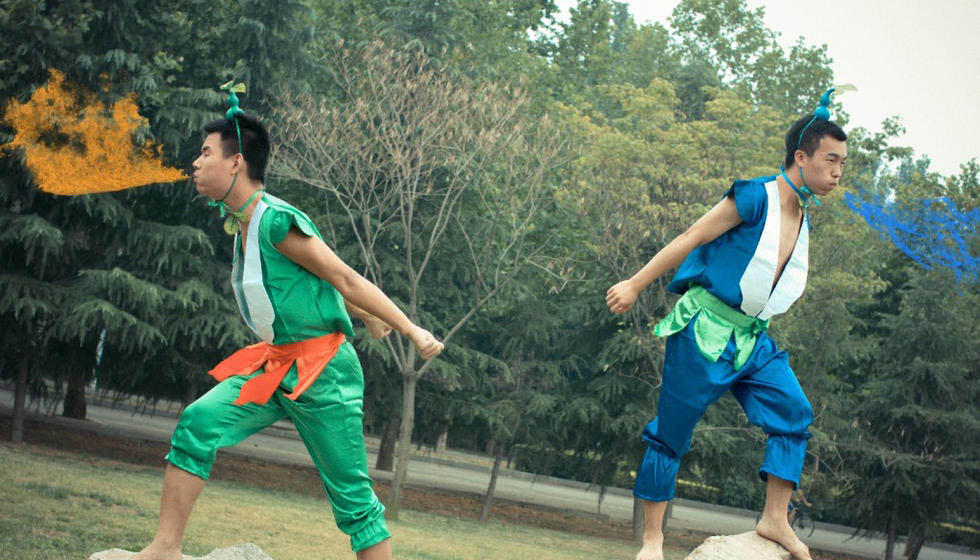 组图:大学宿舍拍葫芦娃毕业照 各种<em>掉</em>节操评论