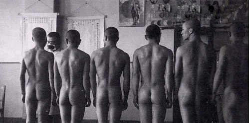 二战日本征兵体检旧照 -手机和讯网